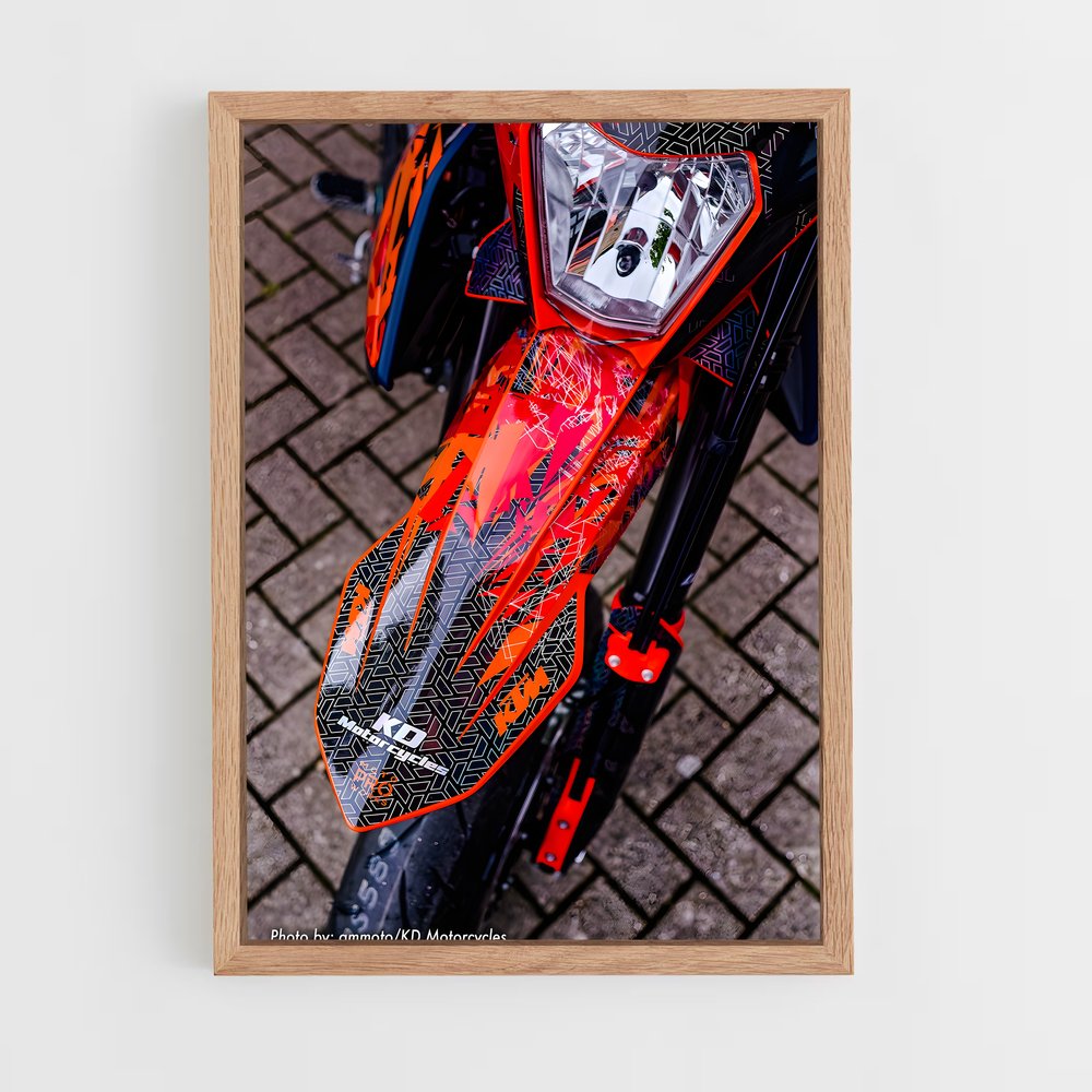 Poster Raging Thunder – affiche KTM Moto (vue 4)